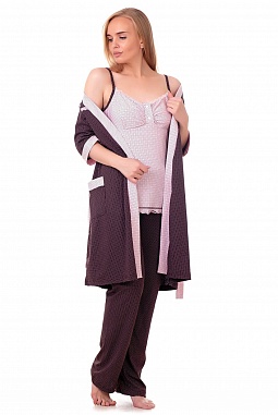 Комплект Зара (Халат и пижама)