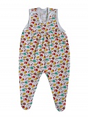 Ползунки на кокетке, тонкие