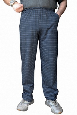 Брюки пижамные, клетка