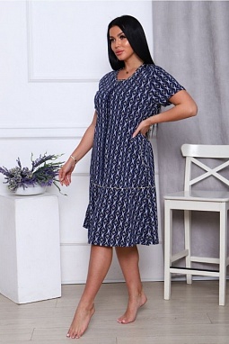 Халат женский на пуговицах