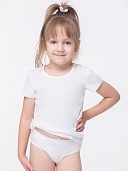 Трусы для девочки, белый