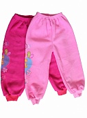Брючки для девочки, флис