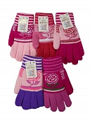 Перчатки подростковые Роза