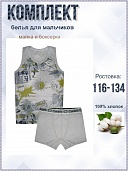 Комплект  для мальчиков (майка+трусы)